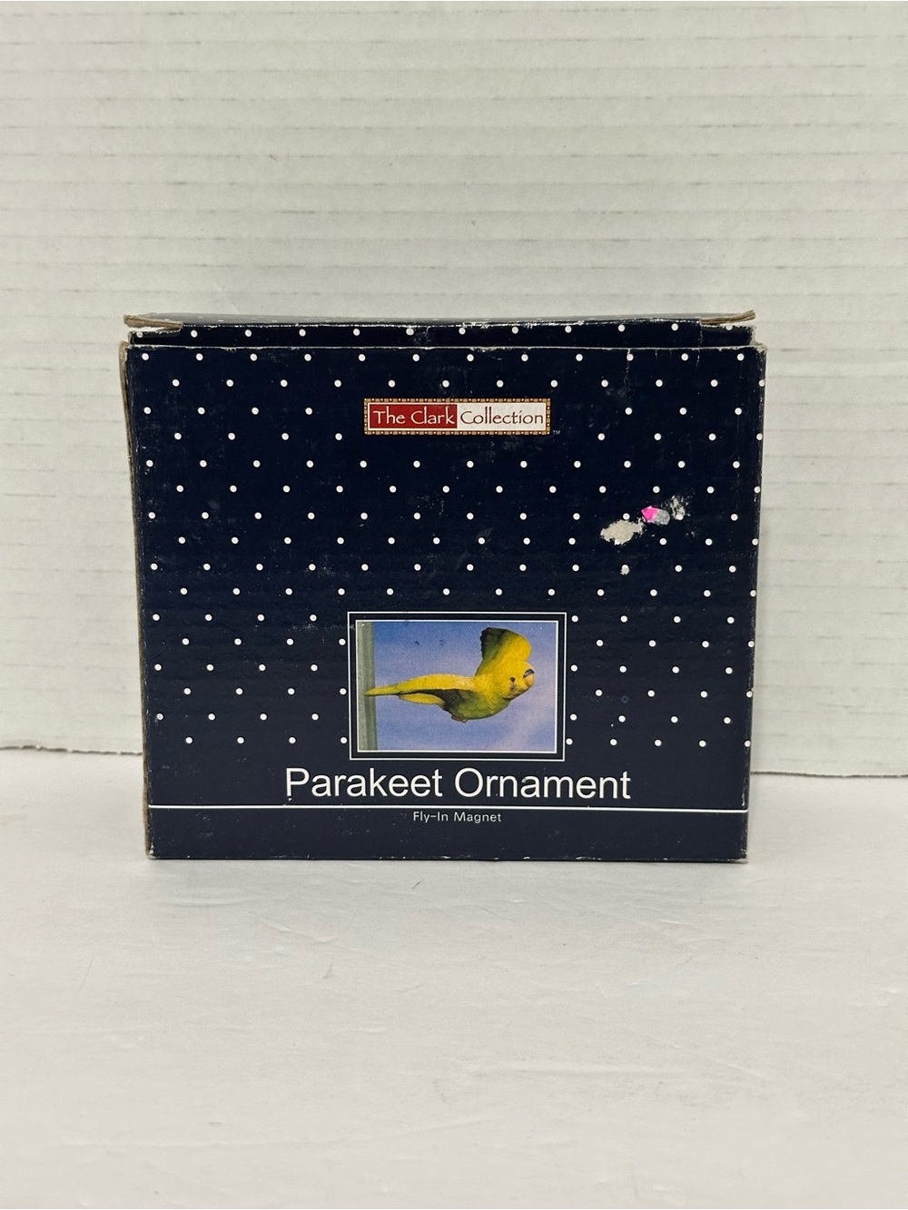 Yellow Parakeet Ornament/Fly-in-Magnet #3